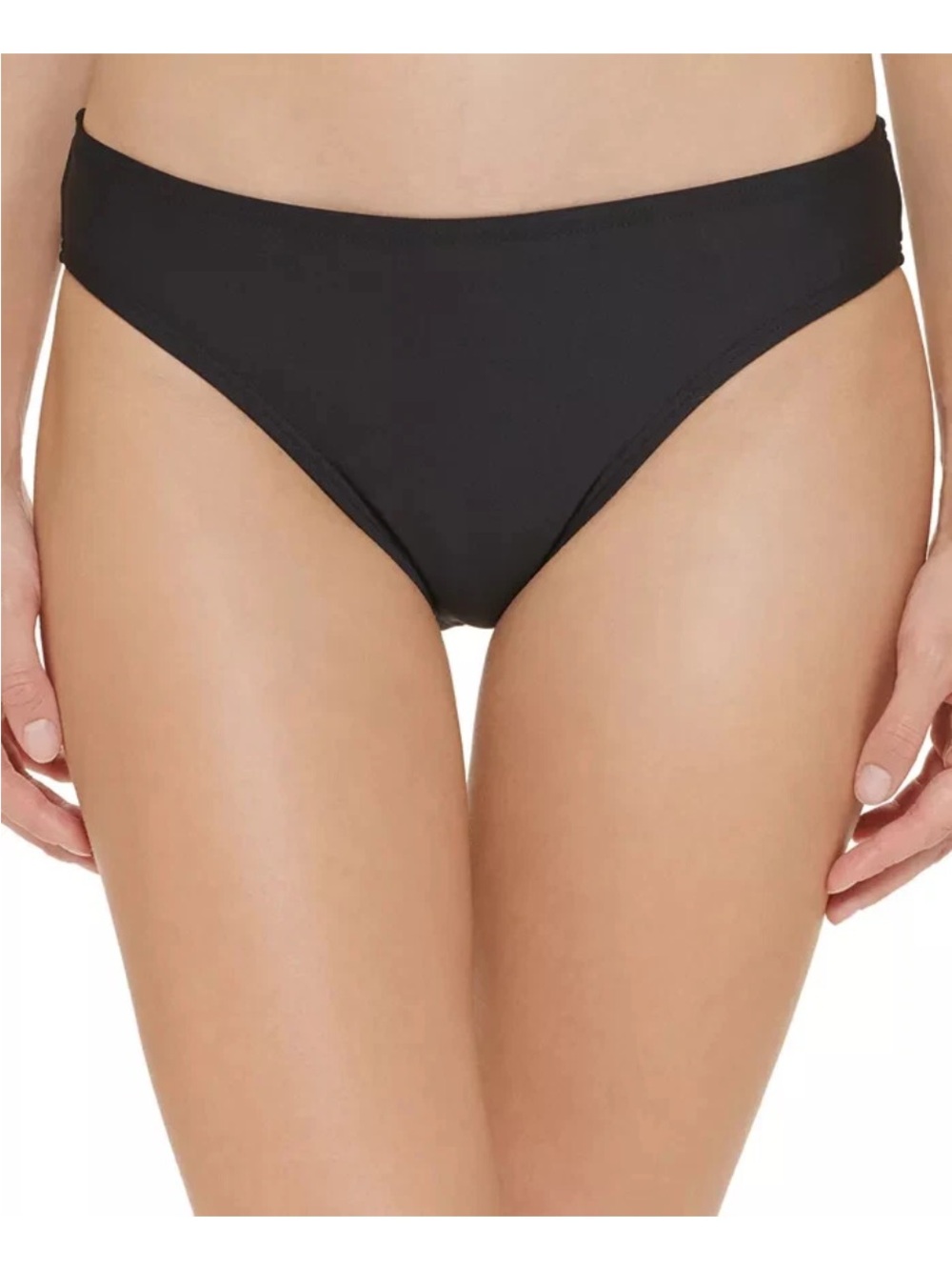 DKNY Black Bikini Swim Bottoms XXL NWT